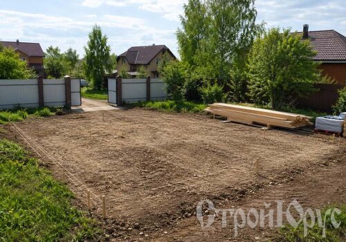 Как подготовить участок под строительство дома или бани